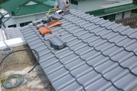 New Roof Tile Installation